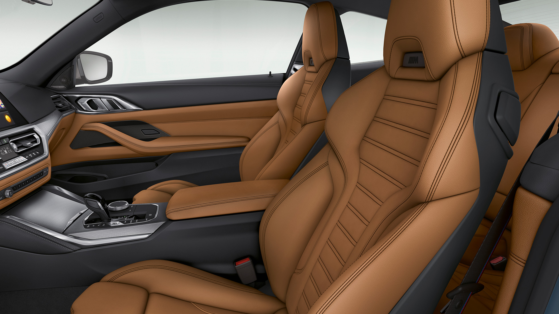 Kezelőszervek, BMW 4 Coupé, G22, BMW 4 Coupé, G22, 2020, belső tér, kezelőszervek
