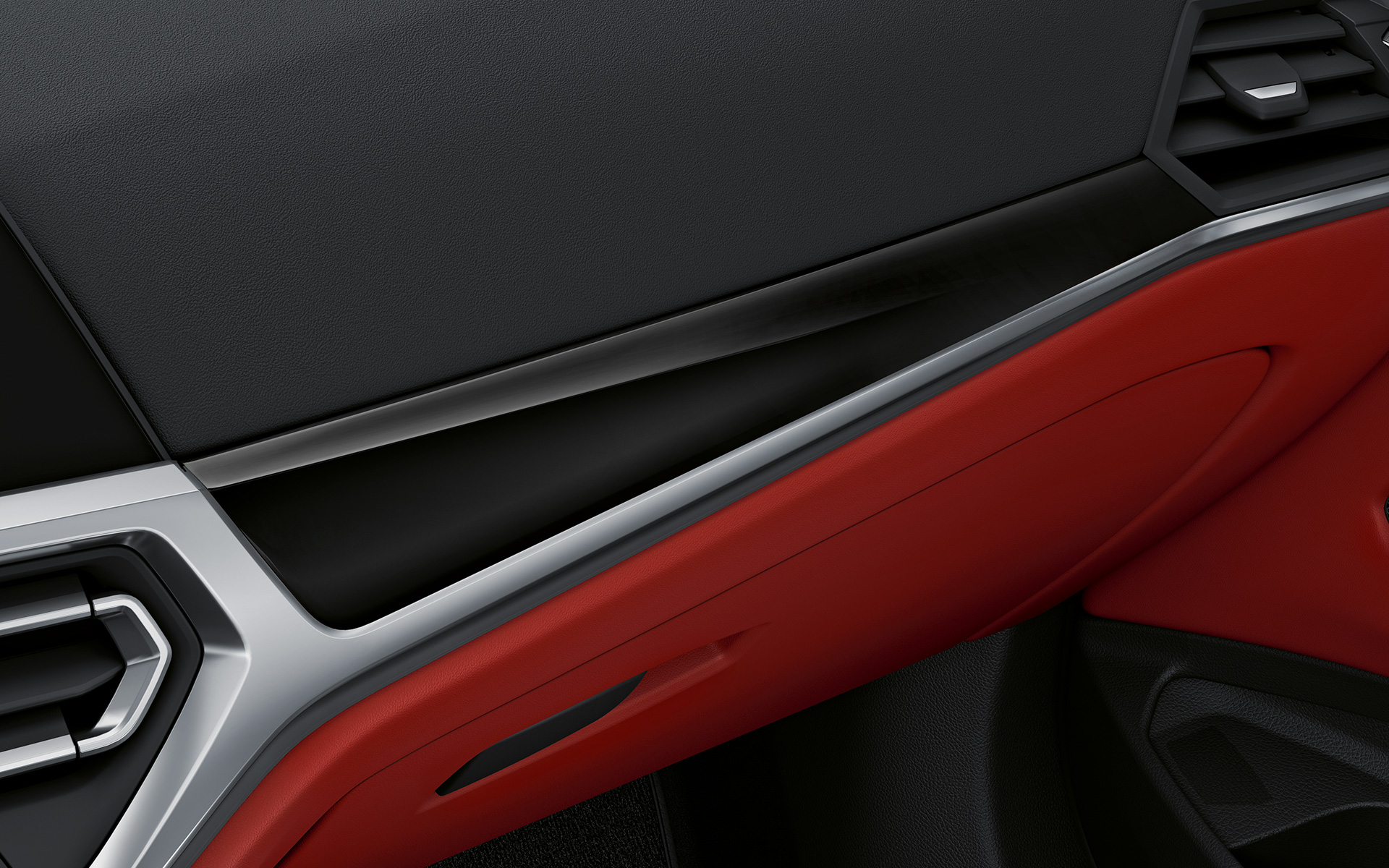 BMW Individual Zongoralakk belső díszítőelemek, BMW 4 Coupé Individual, G22, 2020 BMW Individual Zongoralakk belső díszítőelemek, BMW 4 Coupé Individual, G22, 2020