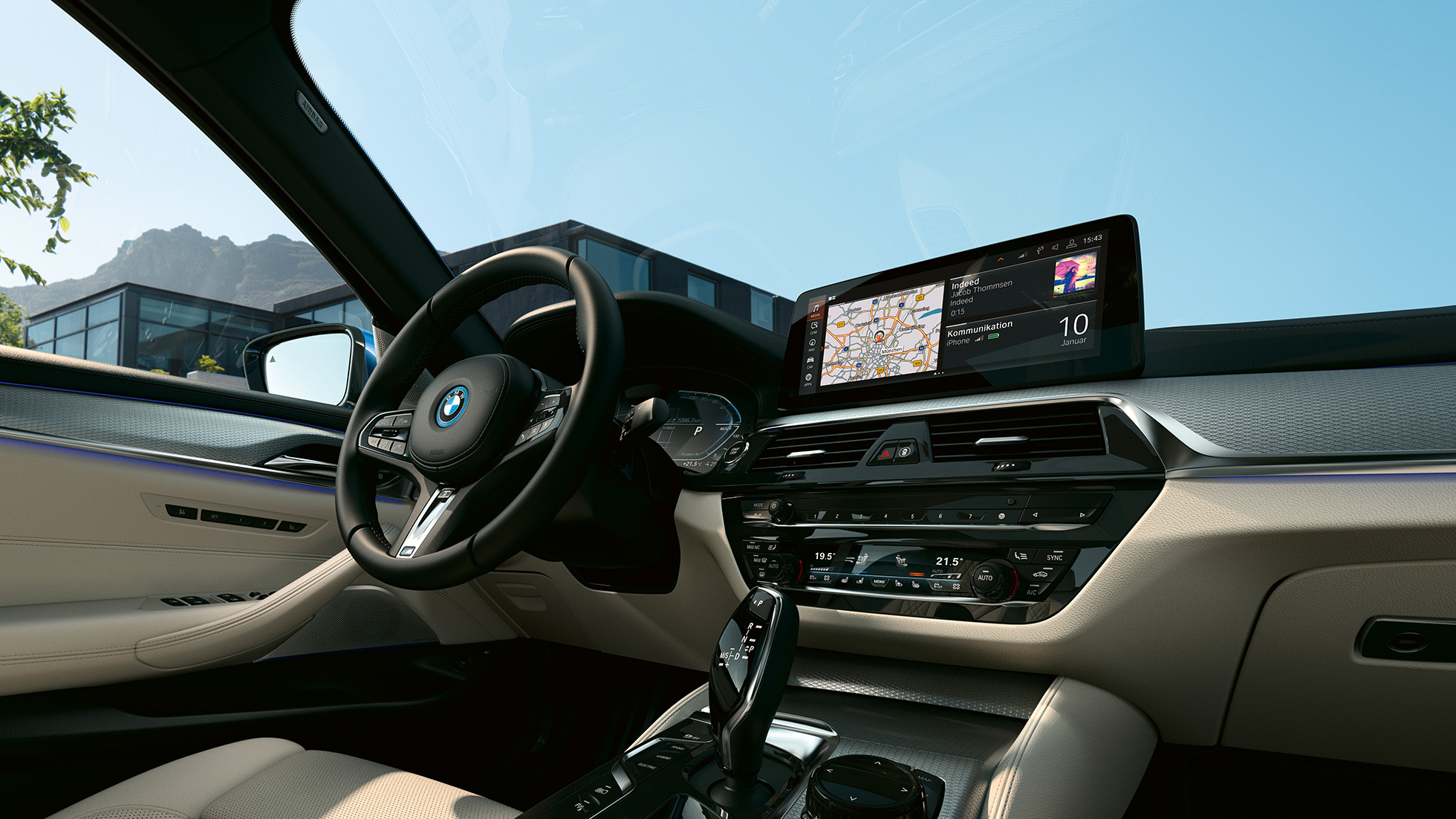 Belső tér, BMW 5 Limousine, G30 BMW 5 Limousine, G30, Facelift 2020, belső tér