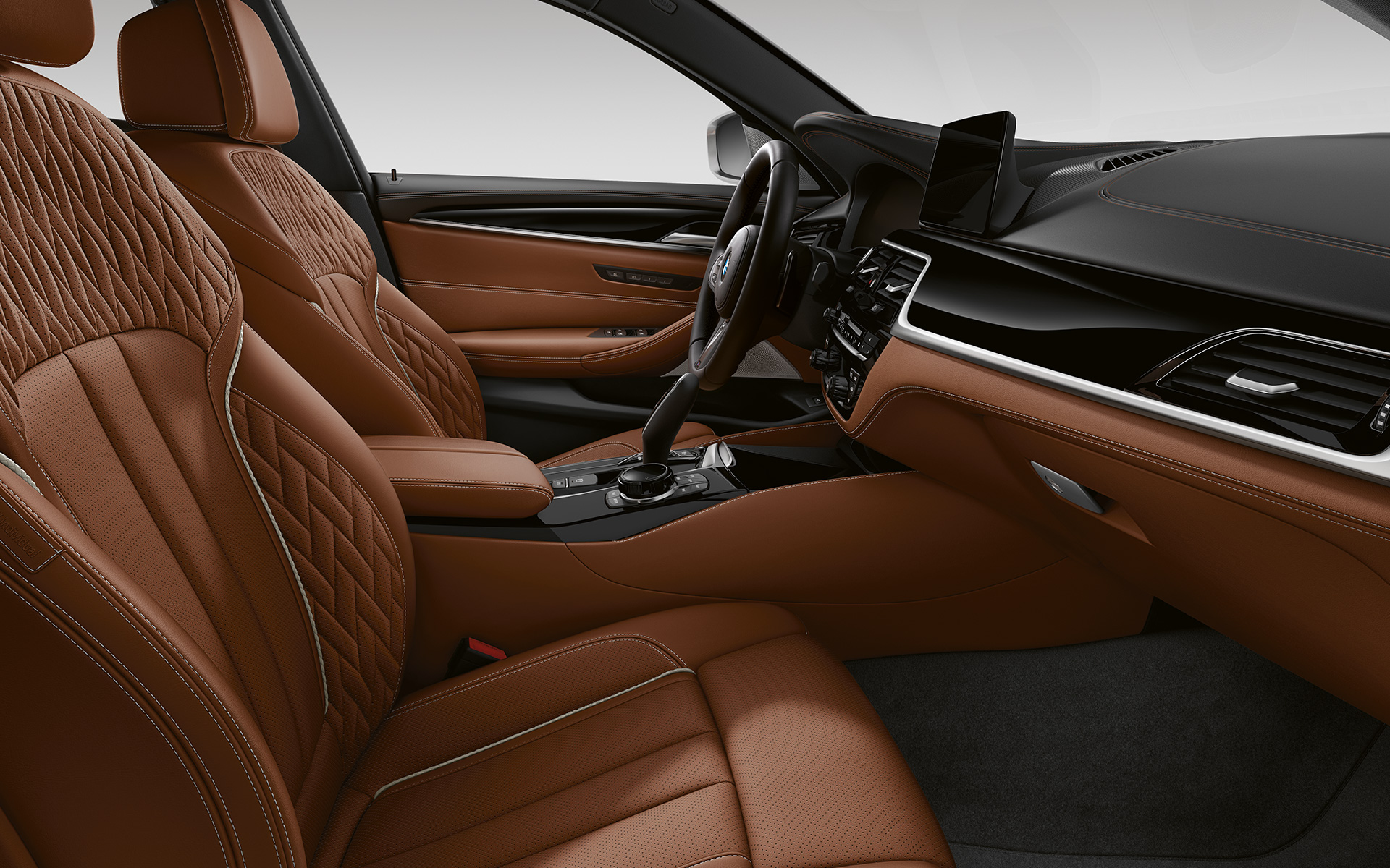 BMW 5 Touring, G31 LCI, belső tér, BMW Individual Merino teljes bőrkárpit – Tartufo BMW 5 Touring, G31, Facelift 2020, belső tér, BMW Individual Merino teljes bőrkárpit – Tartufo