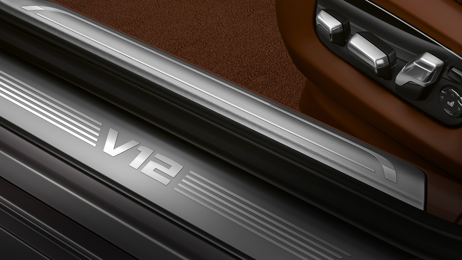 A BMW V12-es motor BMW M760Li xDrive: a V12-es motor közelről
