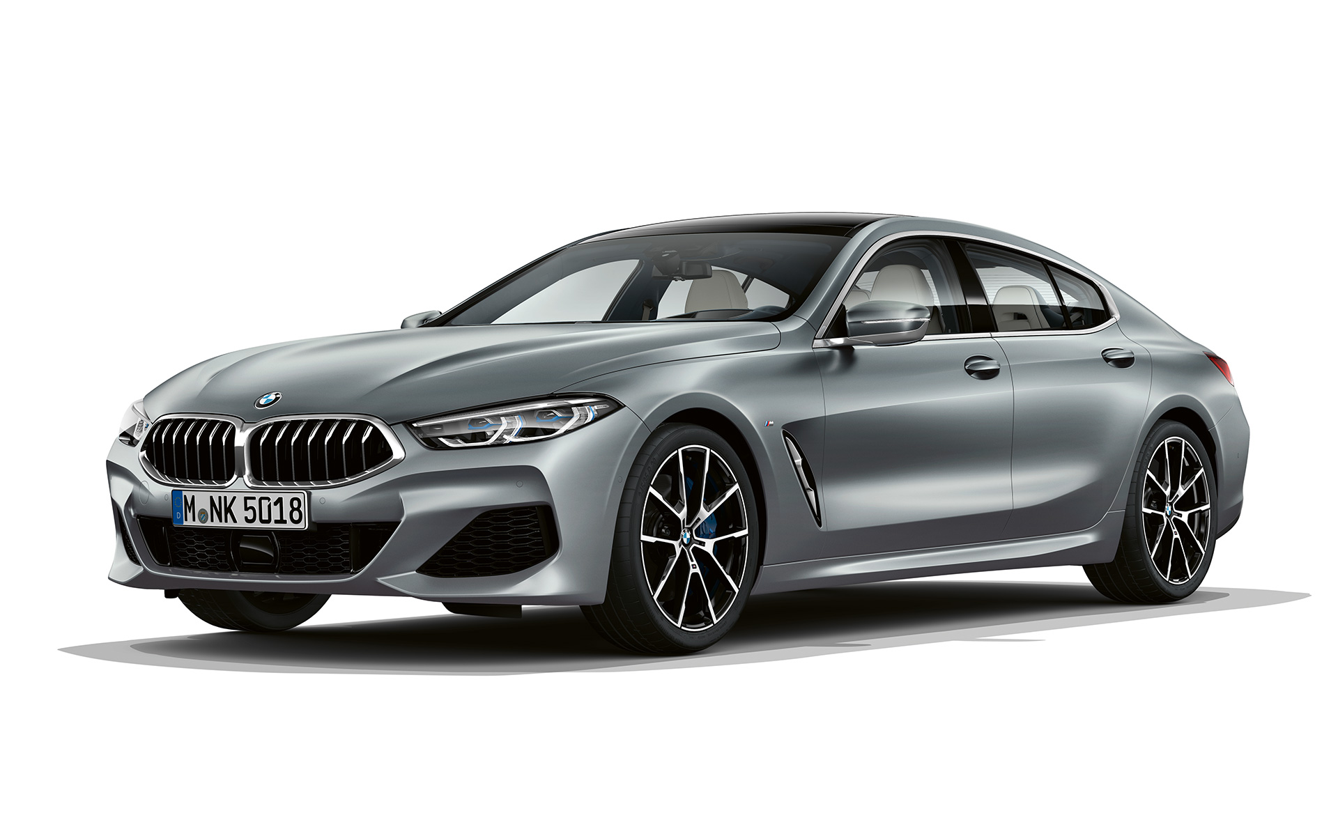 Frozen Temptation, háromnegyedes elölnézet BMW 8-as Gran Coupé, Frozen Temptation, háromnegyedes elölnézet