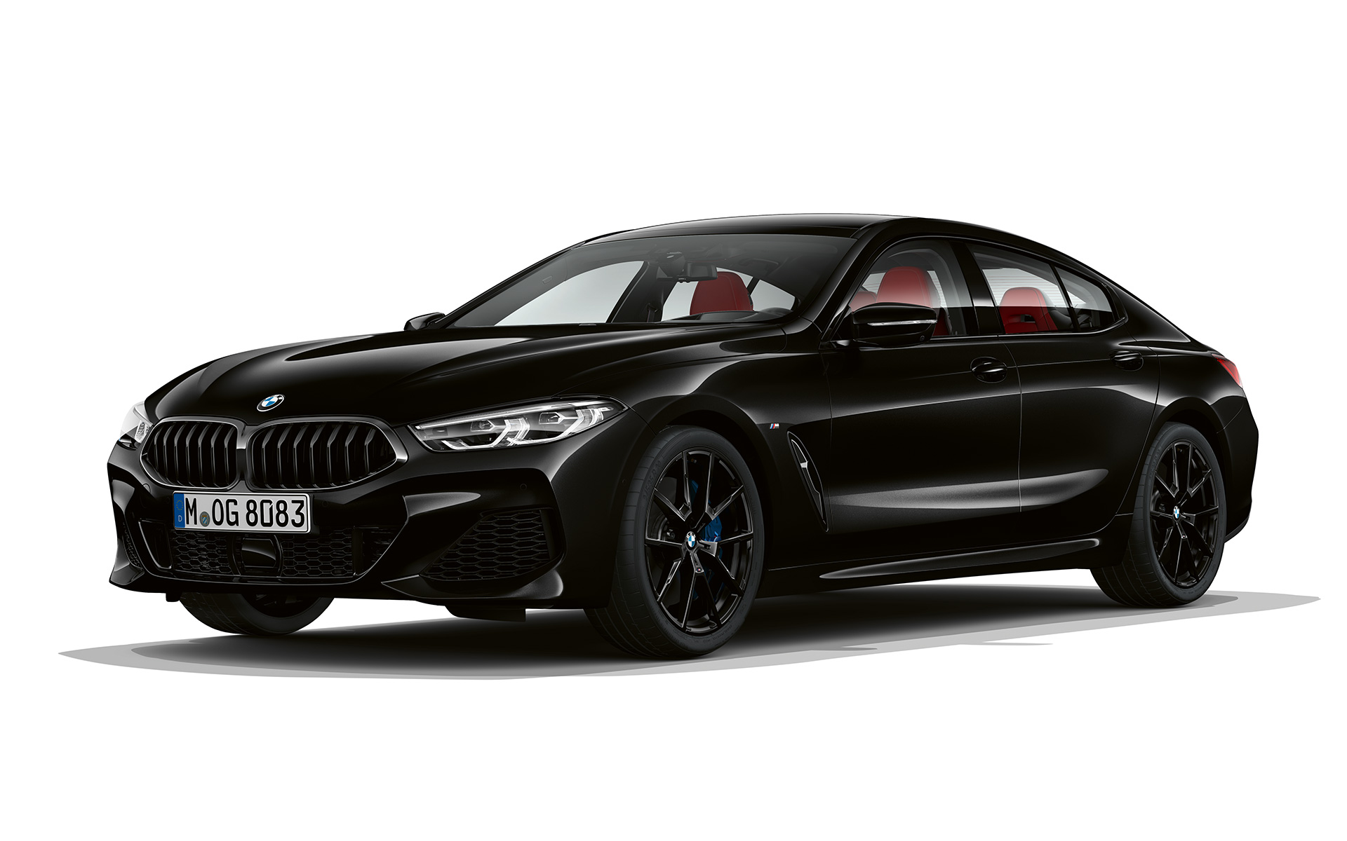 Dark Seduction, háromnegyedes elölnézet BMW 8-as Gran Coupé, Dark Seduction, háromnegyedes elölnézet
