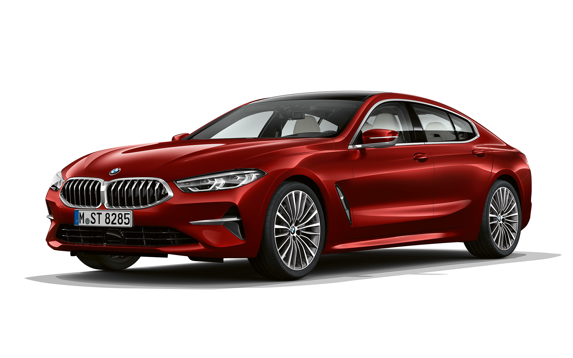 Impulsive Heat, háromnegyedes elölnézet BMW 8-as Gran Coupé, Impulsive Heat, háromnegyedes elölnézet