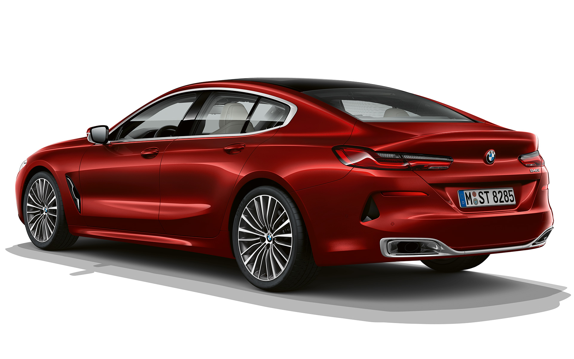 Impulsive Heat, háromnegyedes hátulnézet BMW 8-as Gran Coupé, Impulsive Heat, háromnegyedes hátulnézet