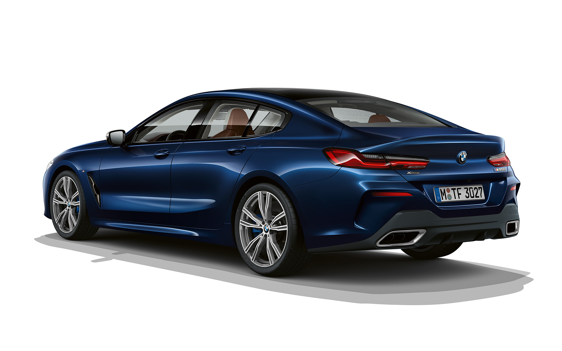 Individual Sophistication, háromnegyedes hátulnézet BMW 8-as Gran Coupé, Individual Sophistication, háromnegyedes hátulnézet