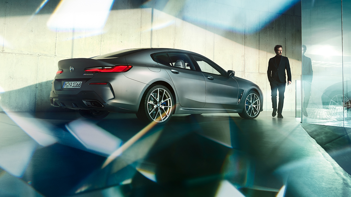 Luxus sportautódizájn BMW 8-as Gran Coupé, luxus sportautódizájn