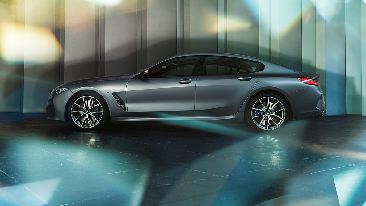 Hátsó térkínálat BMW 8-as Gran Coupé, hátsó térkínálat
