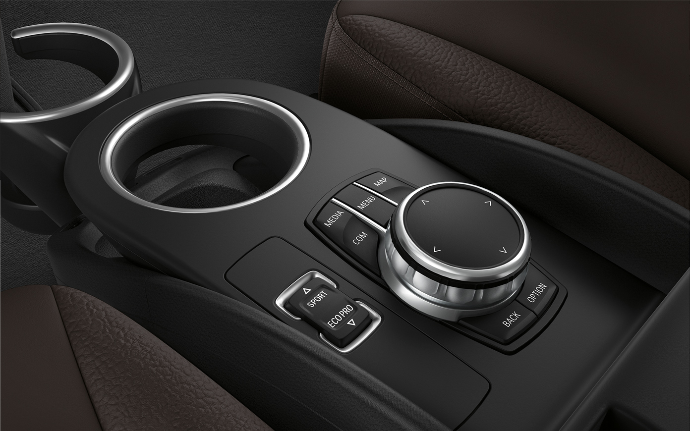 BMW i3s, i01, 2018, iDrive kontroller BMW i3s, 2018, belső tér, iDrive kontroller