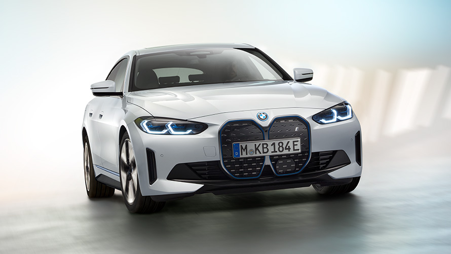 BMW i4, 2021, G26, 4. fotó BMW i4, 2021, G26, tisztán elektromos Gran Coupé, 4. Stage fotó