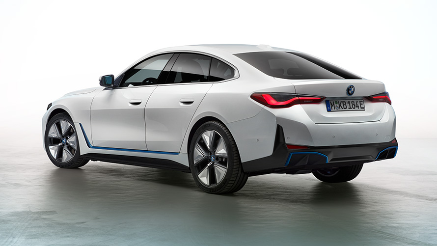 BMW i4, 2021, G26, 5. fotó BMW i4, 2021, G26, tisztán elektromos Gran Coupé, 5. Stage fotó