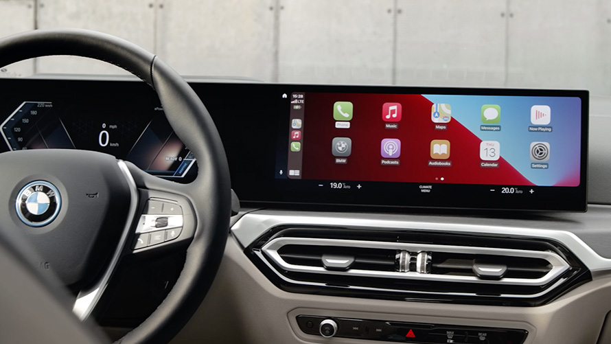 BMW i4 eDrive40, G26, 2021, digitális szolgáltatások, BMW ConnectedDrive BMW i4 eDrive40, G26, 2021, digitális szolgáltatások, BMW ConnectedDrive