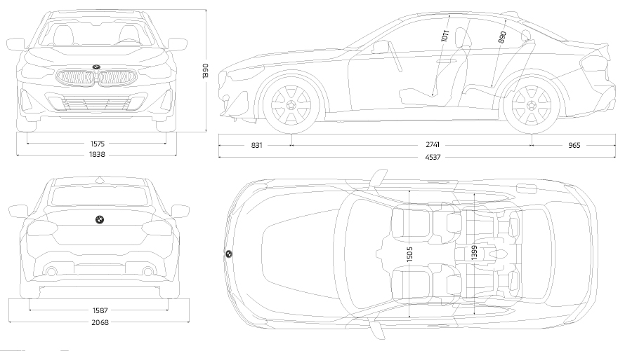 BMW M240i xDrive Coupé, G42, 2021 BMW M240i xDrive Coupé, G42, 2021, Zafírfekete metál