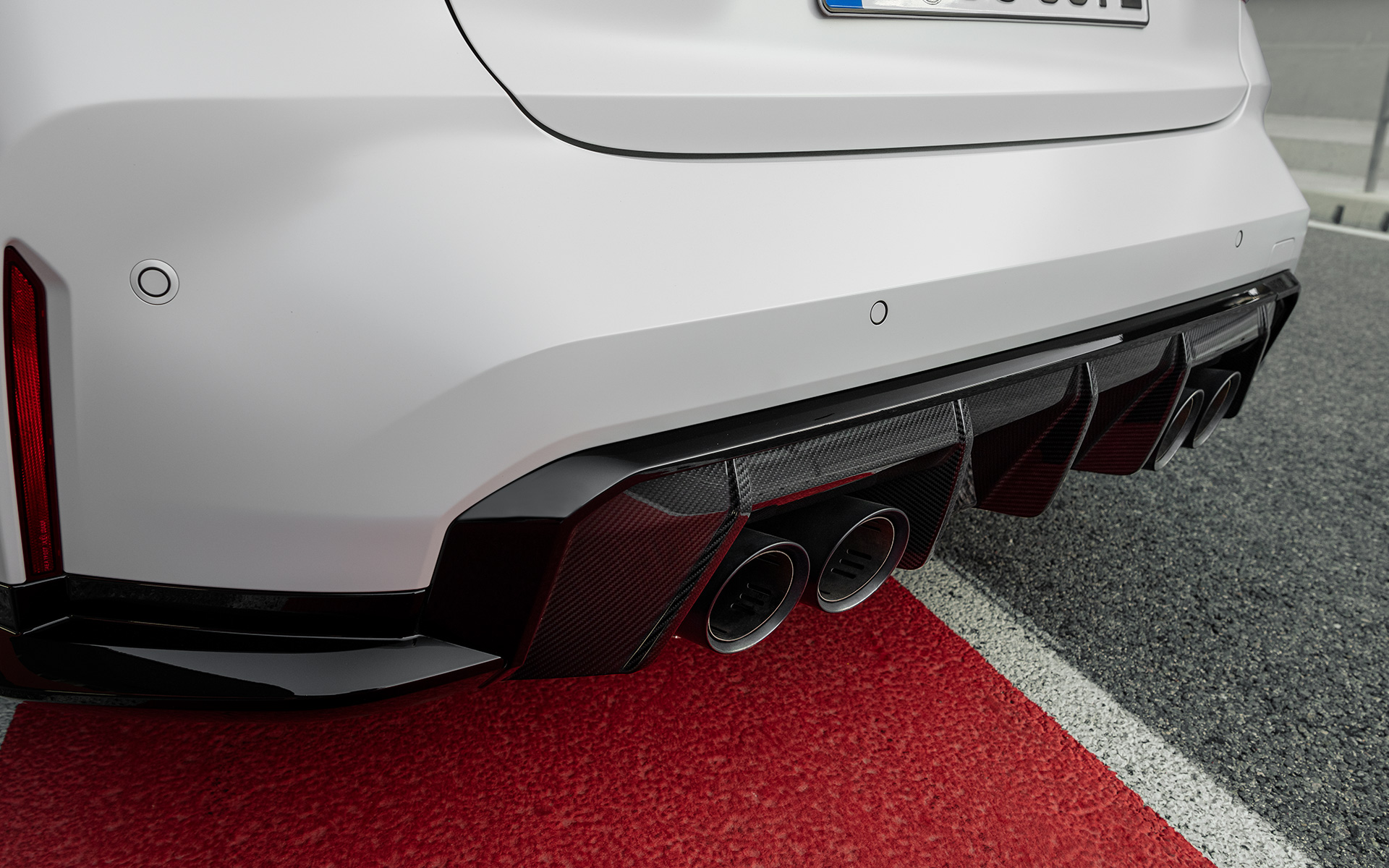 M titán hátsó kipufogódob, BMW M3 CS, G80 BMW M3 CS, G80, M titán hátsó kipufogódob
