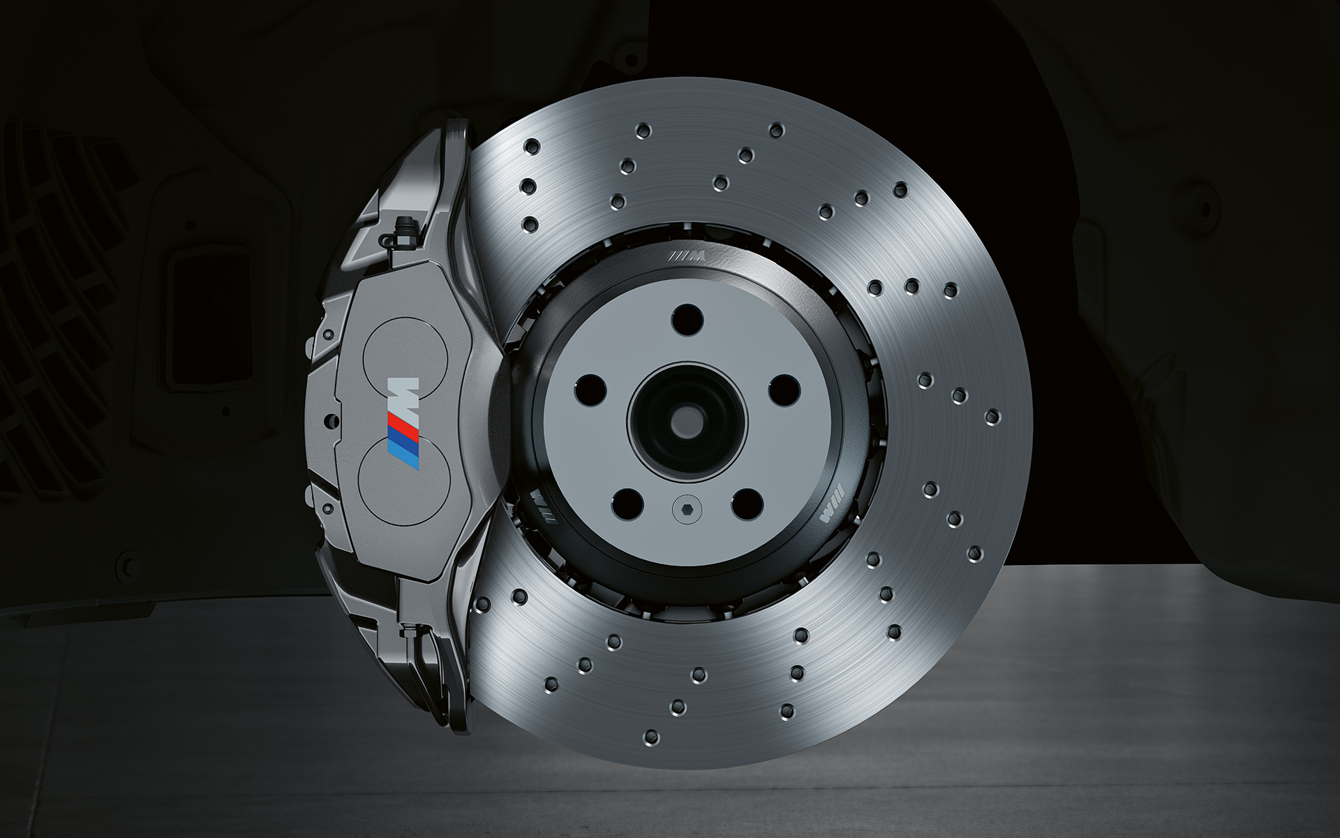 BMW X1 M35i xDrive, a fék közelről BMW X1 M35i xDrive, külső, a fék közelről