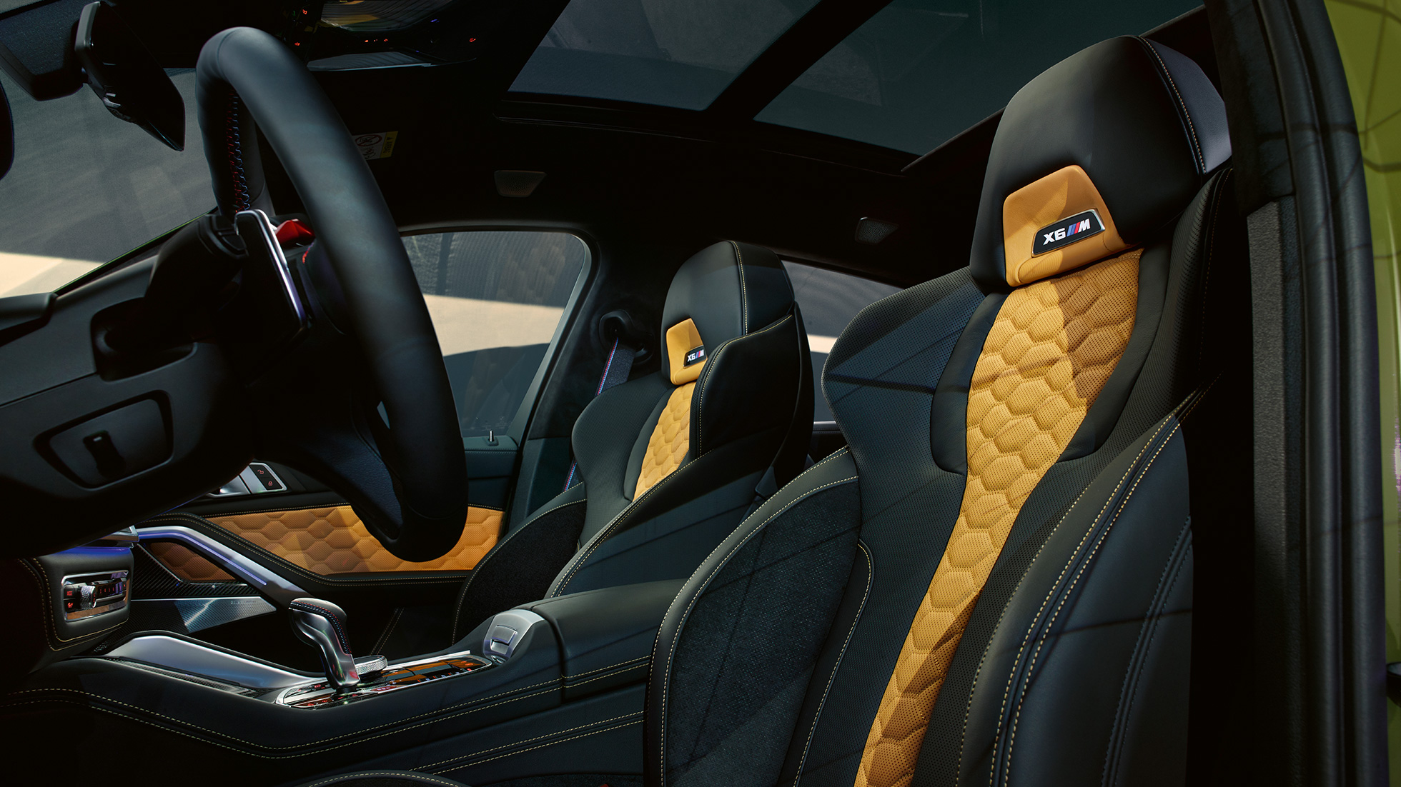 Multifunkciós ülések, BMW X6 M Competition Multifunkciós ülések, BMW X6M Competition, F96, 2020, belső tér