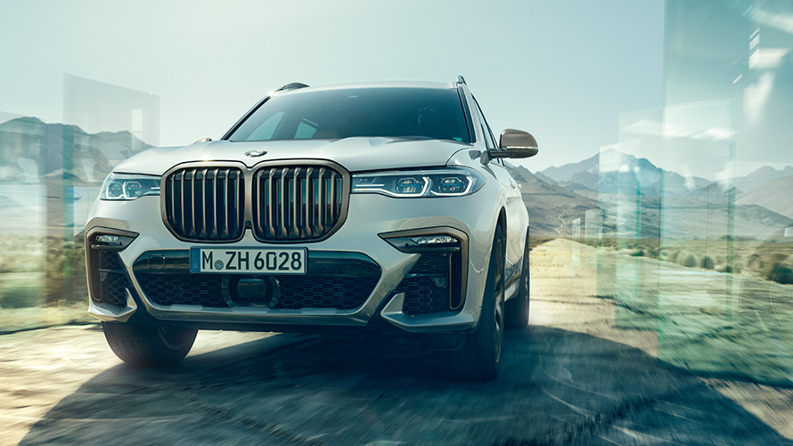 BMW X7 M50i, G07, 2019, a méreteket mutató ábra BMW X7 M50i, G07, 2019, a méreteket mutató ábra
