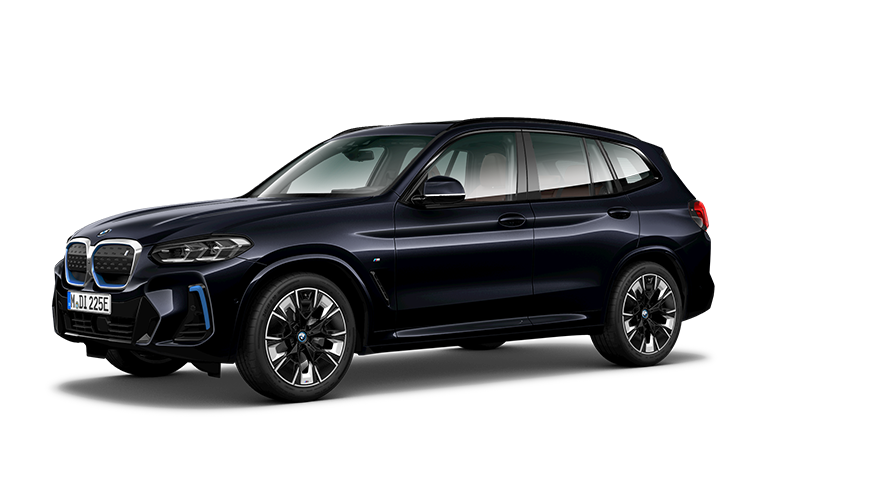 BMW X modellek, BMW iX3, G08, rézsútos oldalnézet BMW X modellek, BMW iX3, G08, rézsútos oldalnézet