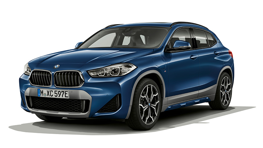 BMW X modellek, BMW X2 plug-in hibrid, F39, rézsútos oldalnézet BMW X modellek, BMW X2 plug-in hibrid, F39, rézsútos oldalnézet