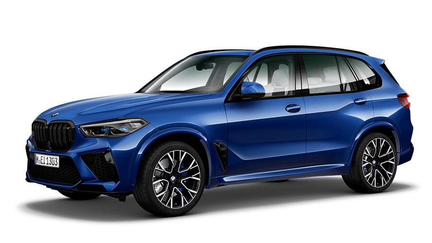 BMW X modellek, BMW X5 M modellek, G05 MP, rézsútos oldalnézet BMW X modellek, BMW X5 M modellek, G05 MP, rézsútos oldalnézet