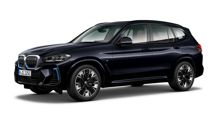 BMW X modellek, BMW iX3, G08, rézsútos oldalnézet BMW X modellek, BMW iX3, G08, rézsútos oldalnézet
