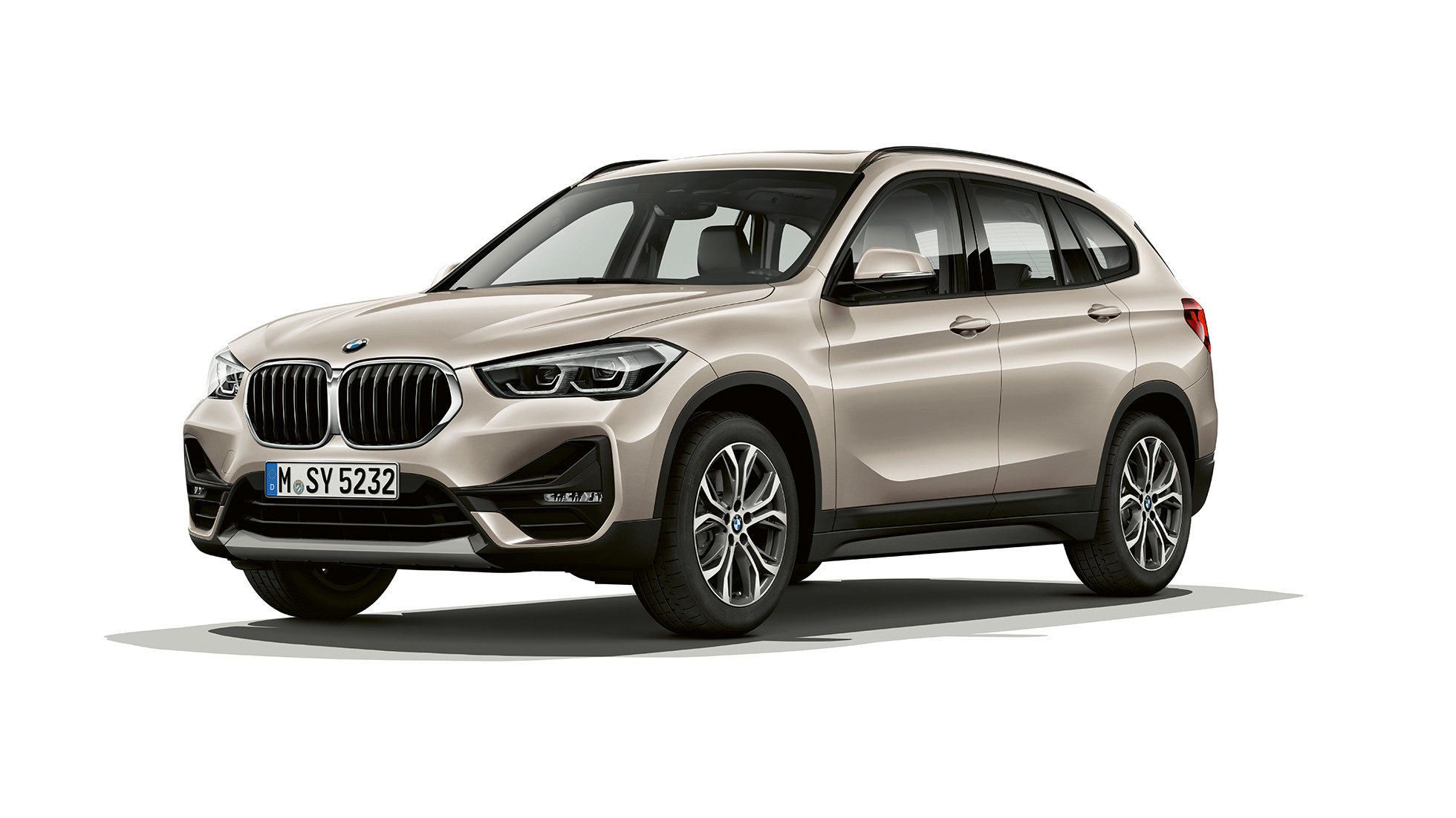 BMW X1, Advantage modell, háromnegyedes elölnézet. BMW X1, Advantage modell, háromnegyedes elölnézet.