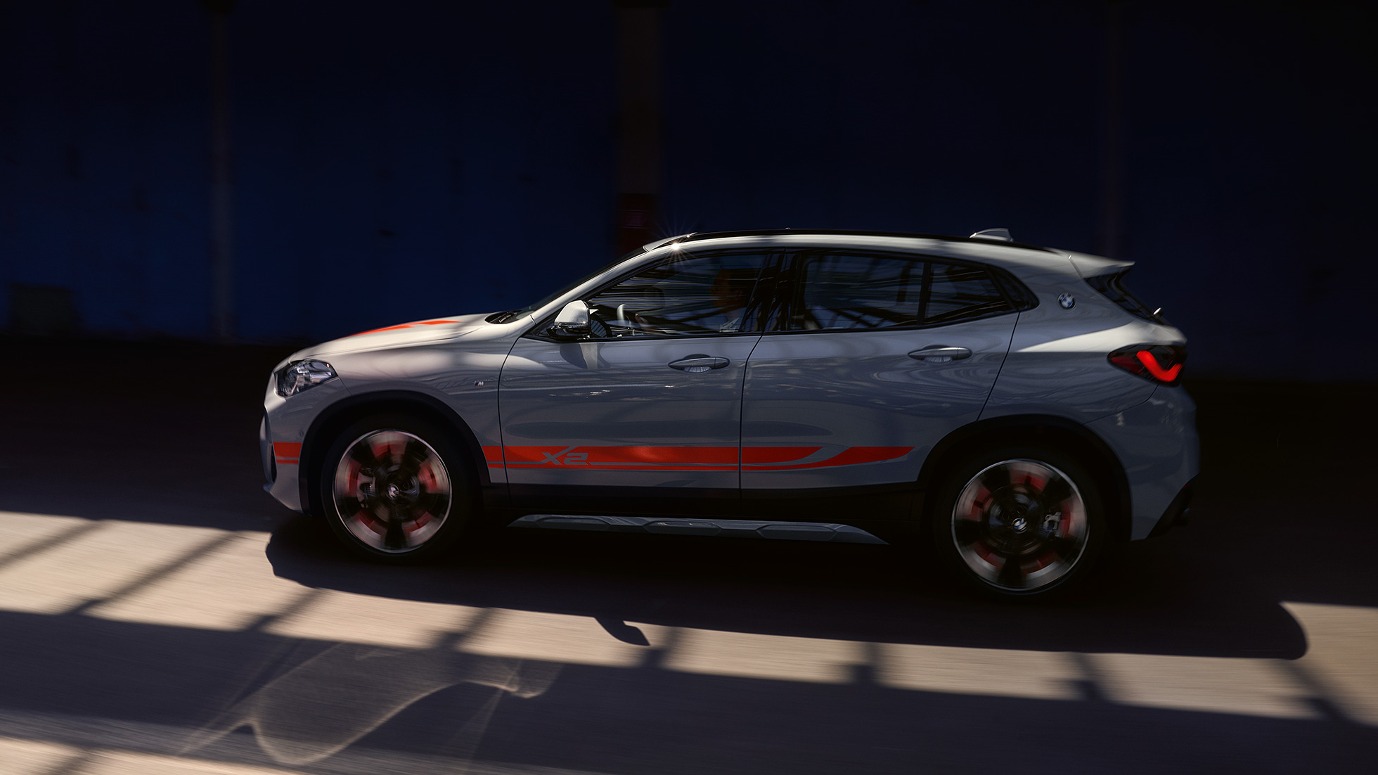 Oldalnézet, BMW X2, F39 BMW X2, 2020, F39, Brooklyn szürke, oldalnézet