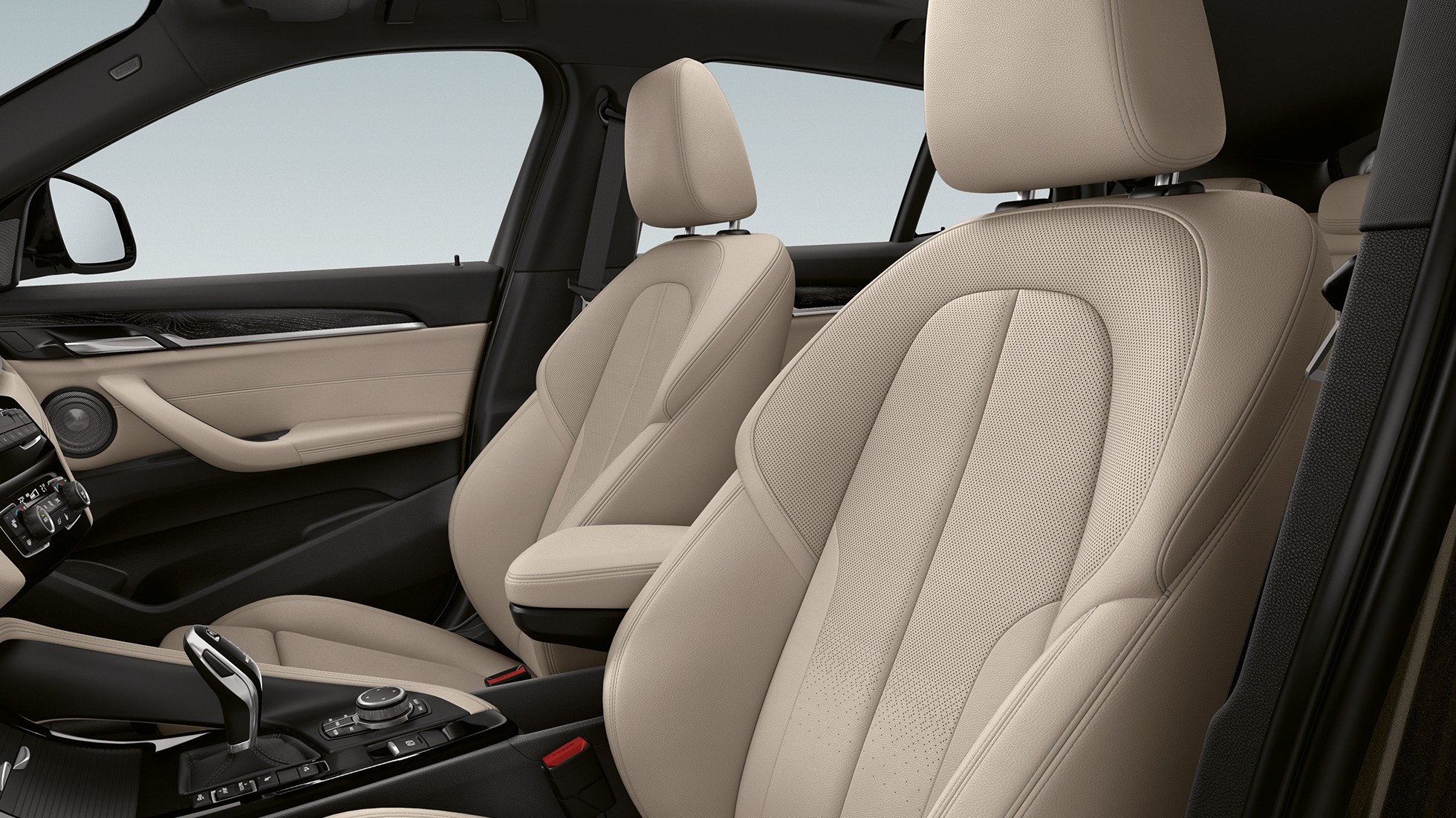Bőrdizájn, BMW X2 sDrive20i, M Sport X modell BMW X2 sDrive20i, M Sport X modell, 2018, F39, bőrdizájn, belső tér