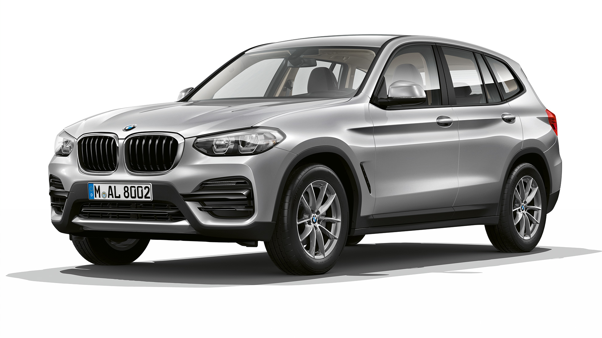 BMW X3, alapmodell, háromnegyedes elölnézet BMW X3, alapmodell, háromnegyedes elölnézet