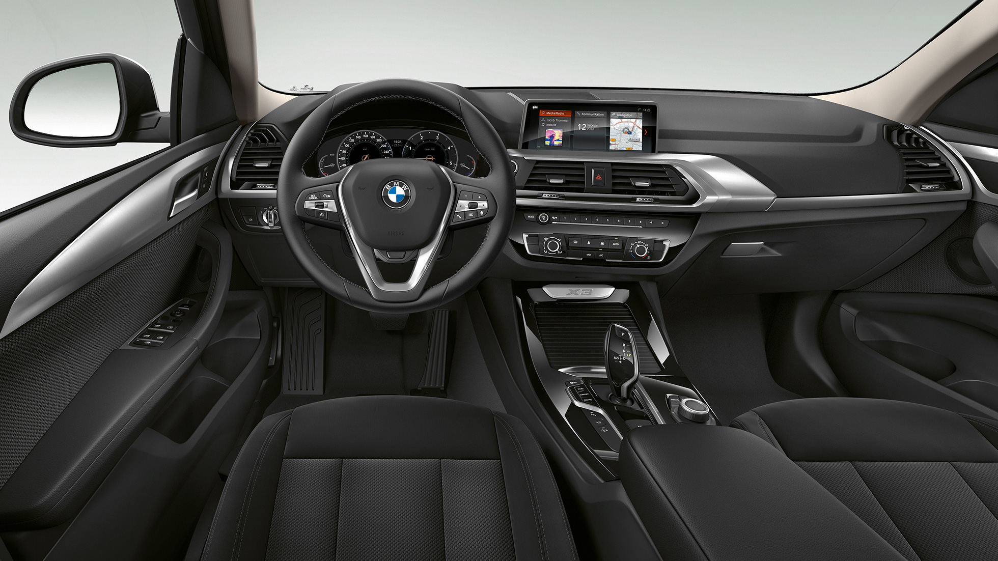 BMW X3, alapmodell, belső tér BMW X3, alapmodell, belső tér