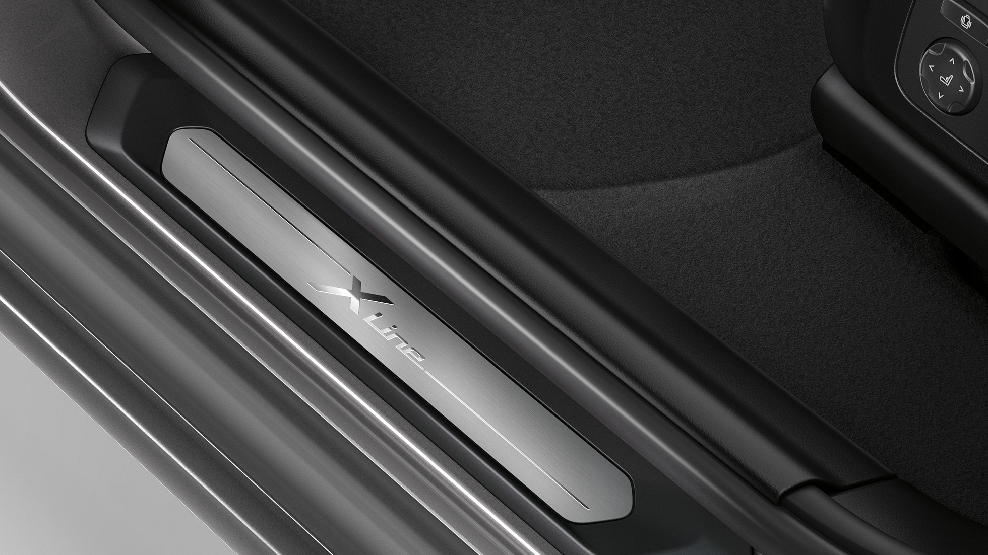 BMW X3 M40i, xLine modell, ajtóküszöb-borítás BMW X3 M40i, xLine modell, ajtóküszöb-borítás