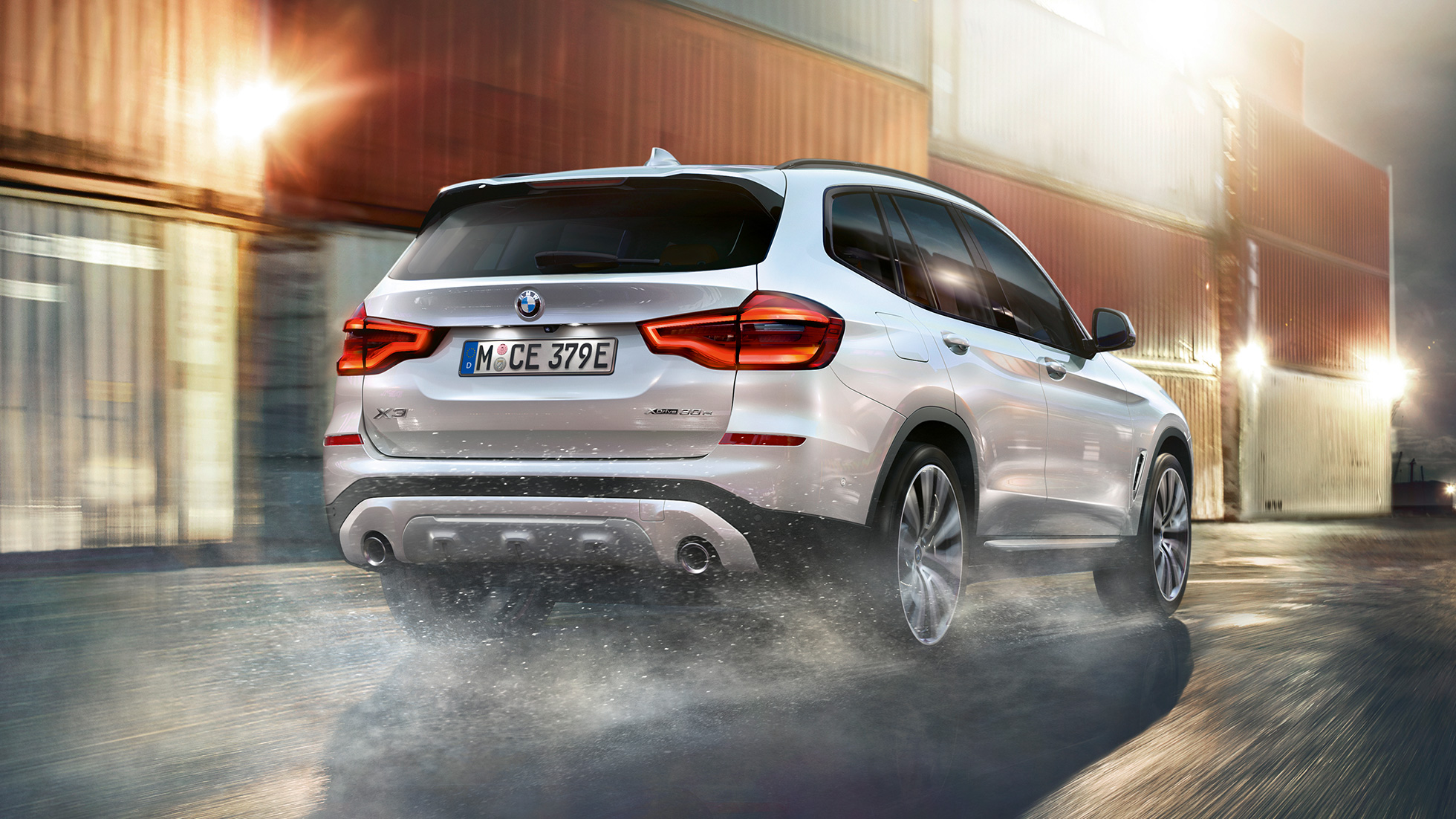 BMW X3 M40i, far a típusfelirattal BMW X3 M40i, far a típusfelirattal