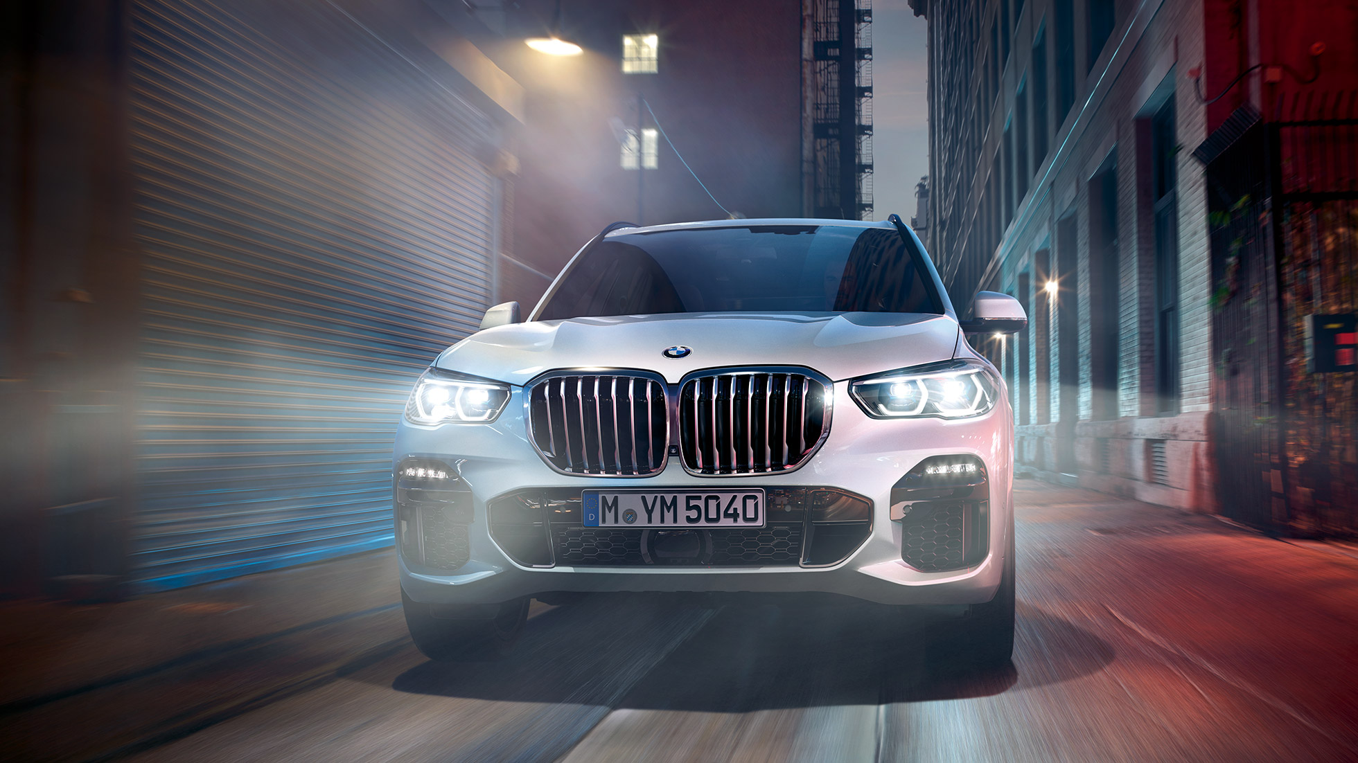 BMW X5, elölnézet BMW X5, G05, 2018, Kristály fehér metál, elölnézet