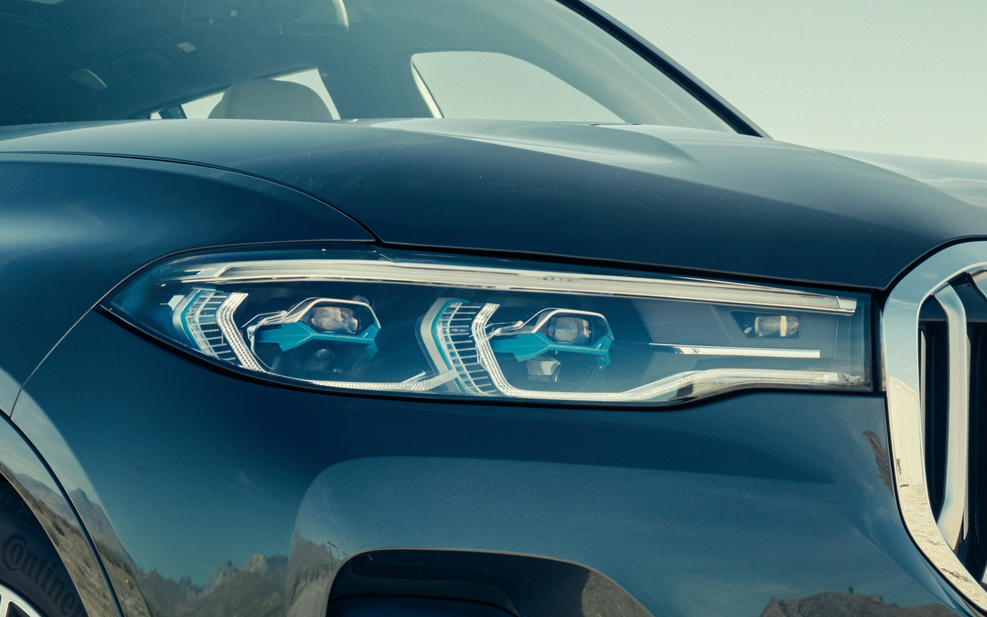 BMW Lézervilágítás, BMW X7, G07, 2019 BMW Lézervilágítás, BMW X7, G07, 2019