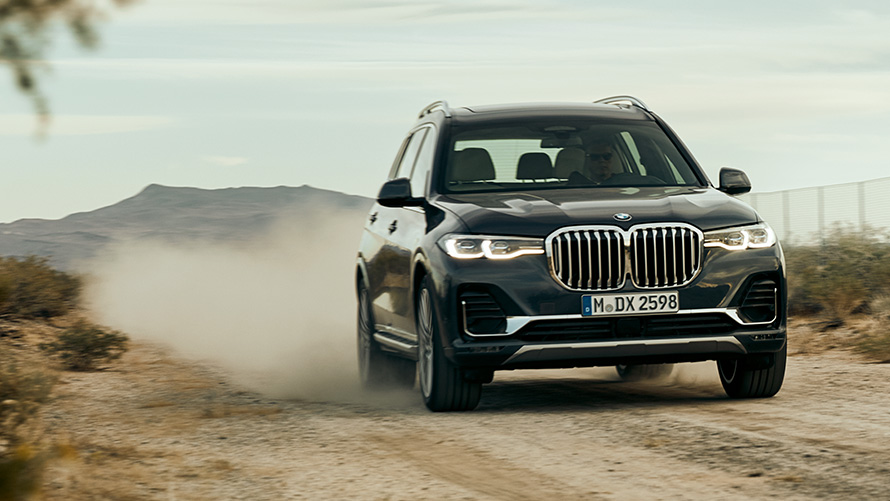 Menetkényelem, BMW X7, G07, 2019, közelről Menetkényelem, BMW X7, G07, 2019, közelről