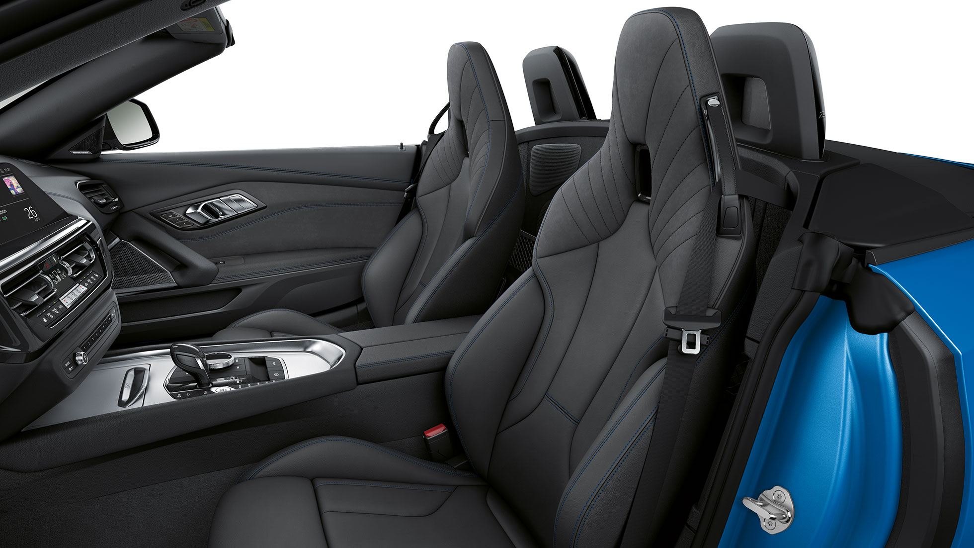 A BMW Z4 Roadster M Sport modellváltozata A BMW Z4 Roadster M Sport modellváltozata, első ülések
