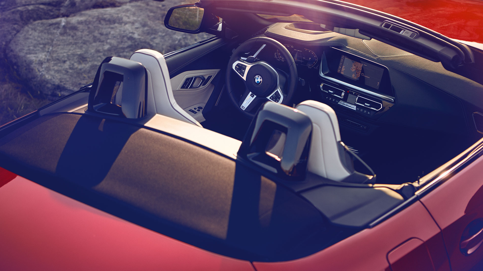 A BMW Z4 Roadster első ülései Pillantás a BMW Z4 Roadster első üléseire