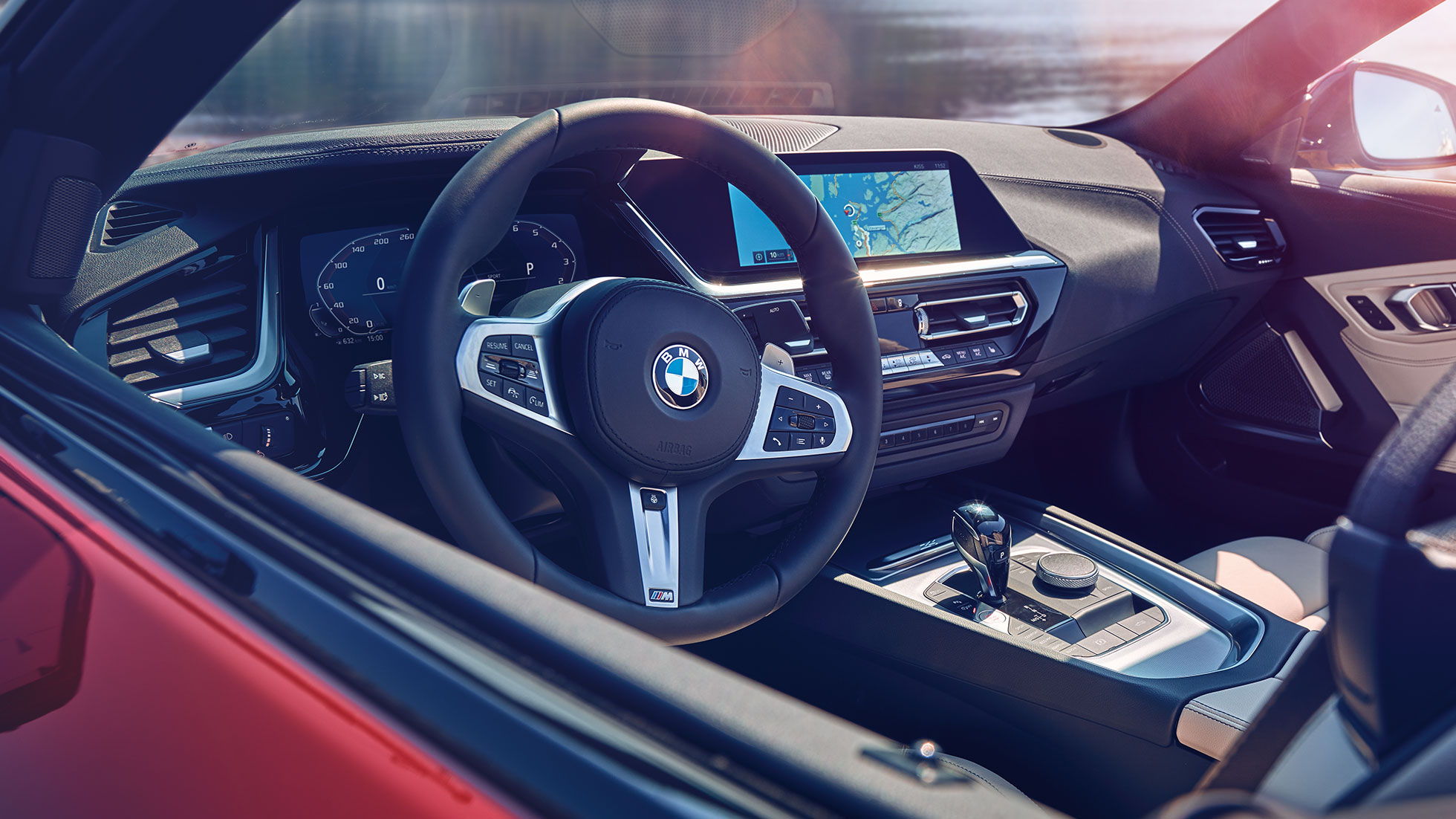 A BMW Z4 Roadster műszerfala Pillantás a BMW Z4 Roadster műszerfalára