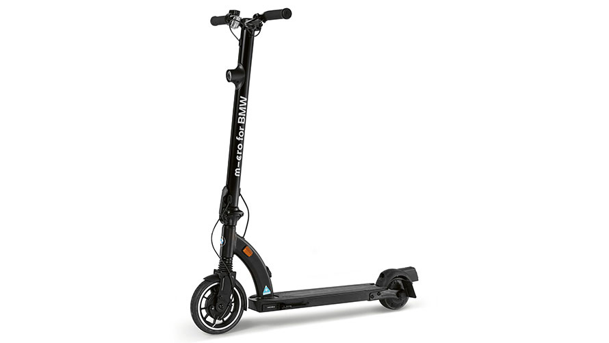 BMW E-Scooter. A képen a BMW E-Scooter.