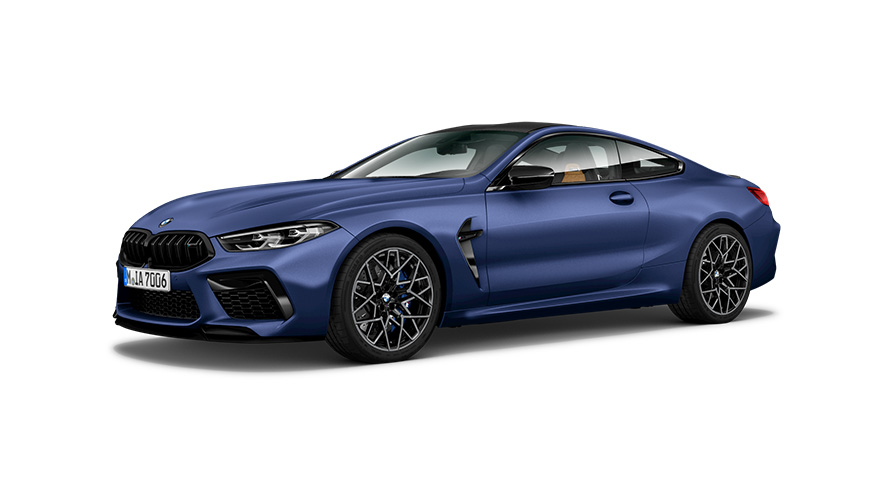 BMW M8 Competition Coupé, F92, 2019, rézsútos oldalnézet BMW M8 Competition Coupé, F92, 2019, rézsútos oldalnézet