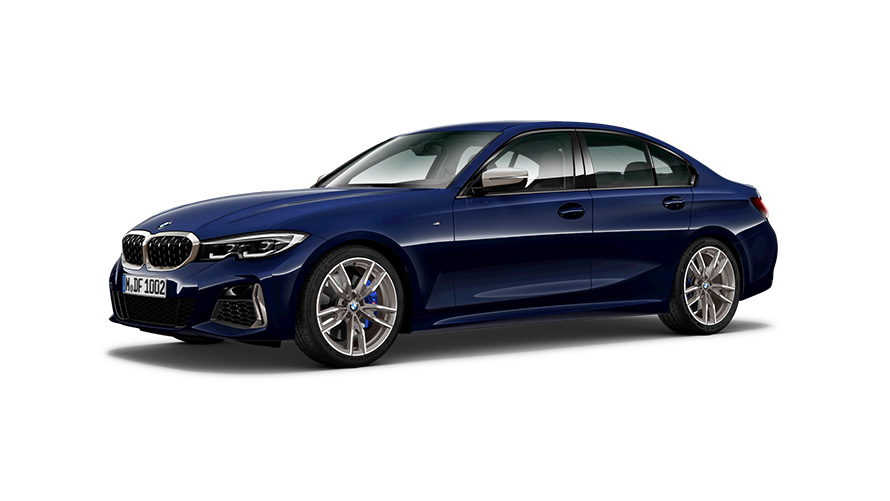 BMW M340i Limousine, G20, 2019, rézsútos oldalnézet BMW M340i Limousine, G20, 2019, rézsútos oldalnézet