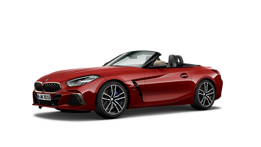 BMW Z4 M40i Roadster, G29, 2018, rézsútos oldalnézet BMW Z4 M40i Roadster, G29, 2018, rézsútos oldalnézet