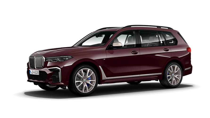 BMW X7 M50i, G07, 2019, rézsútos oldalnézet BMW X7 M50i, G07, 2019, rézsútos oldalnézet