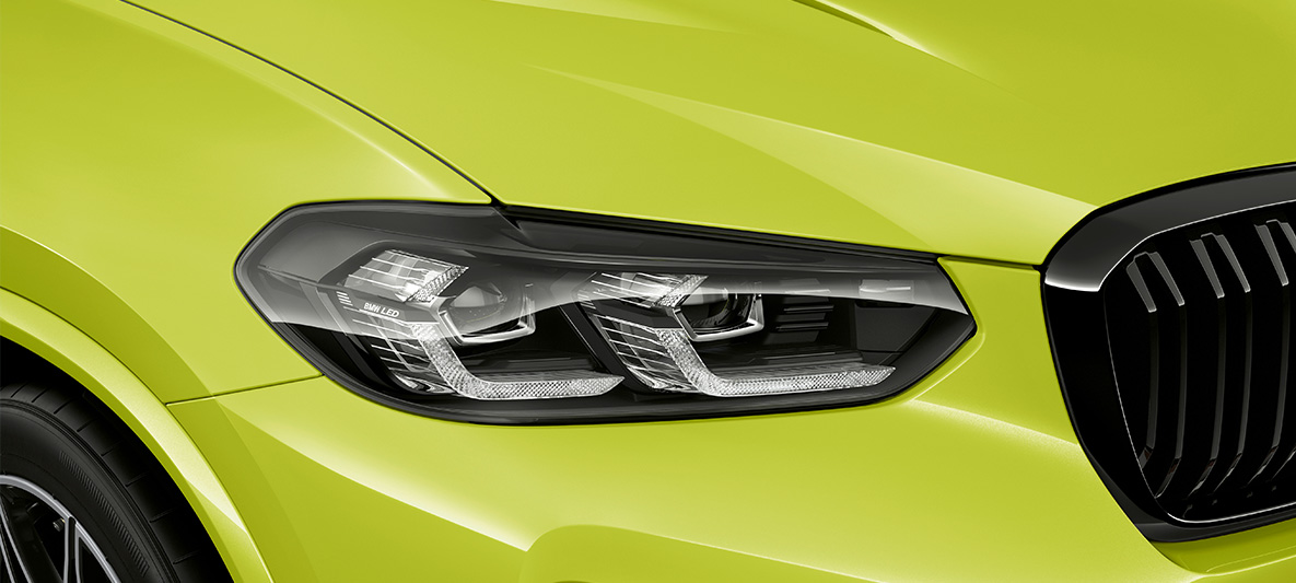 BMW Individual, az M Shadowline fényszórók közelről BMW Individual, az M Shadowline fényszórók közelről