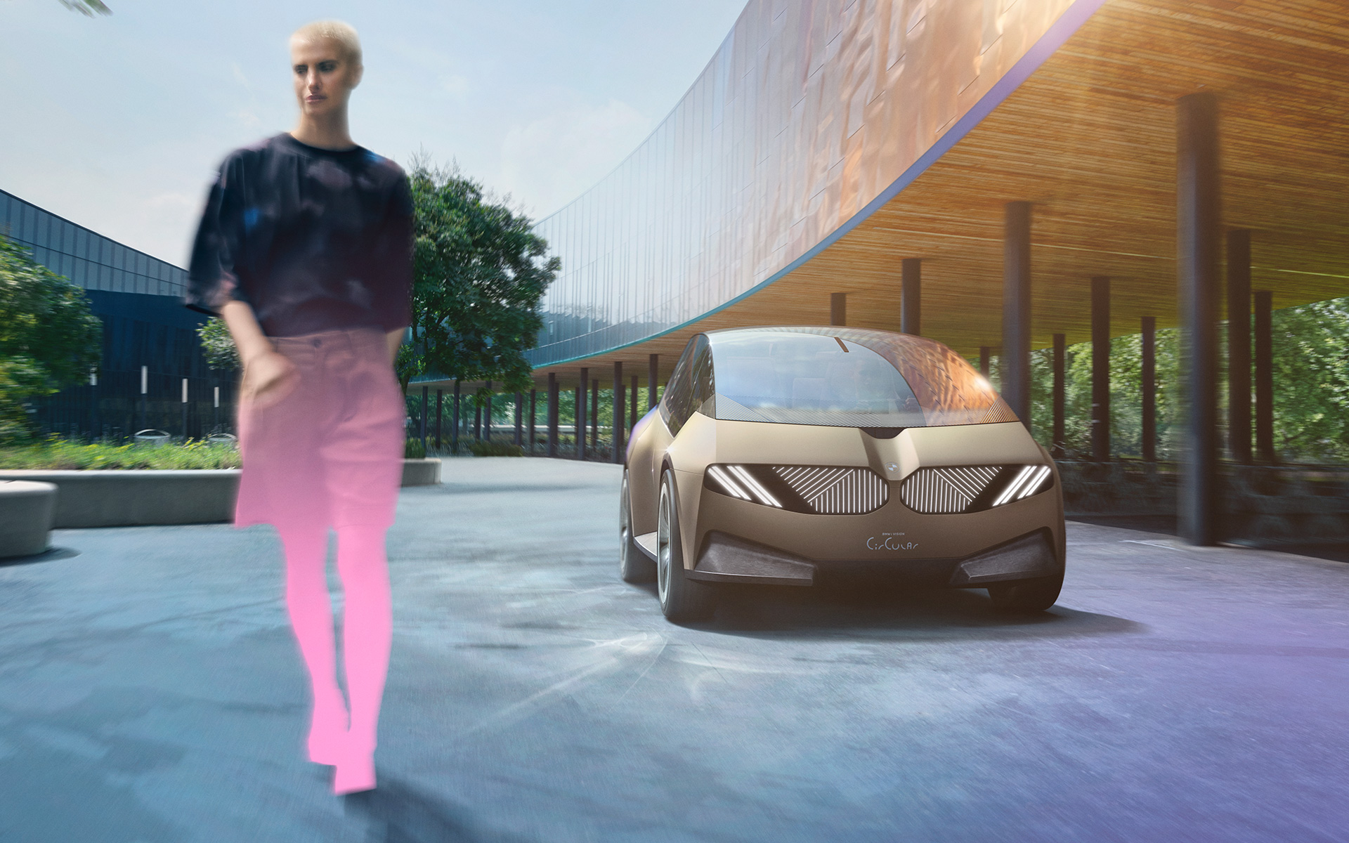 BMW i Vision Circular 2021, járműkoncepció, 1. benyomás