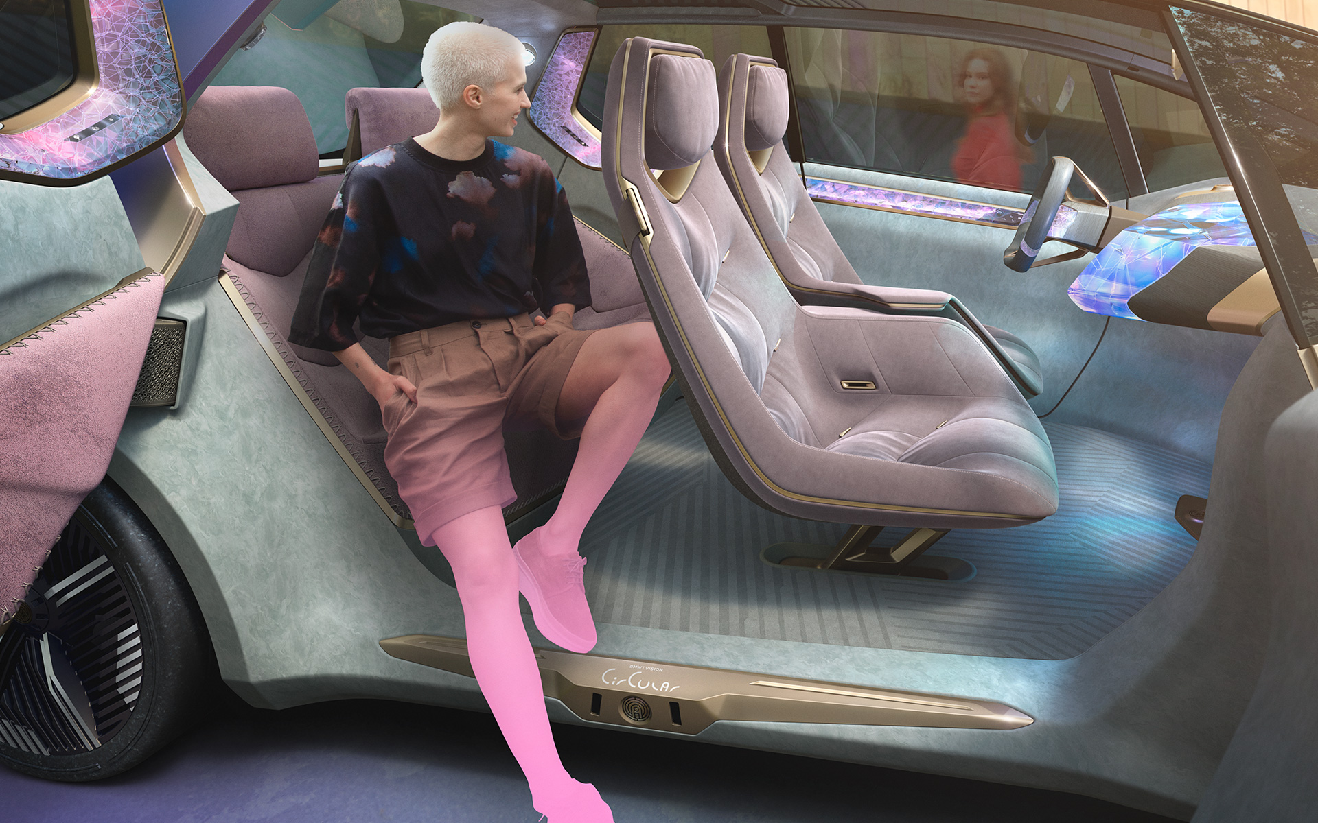 BMW i Vision Circular 2021, járműkoncepció, 3. benyomás