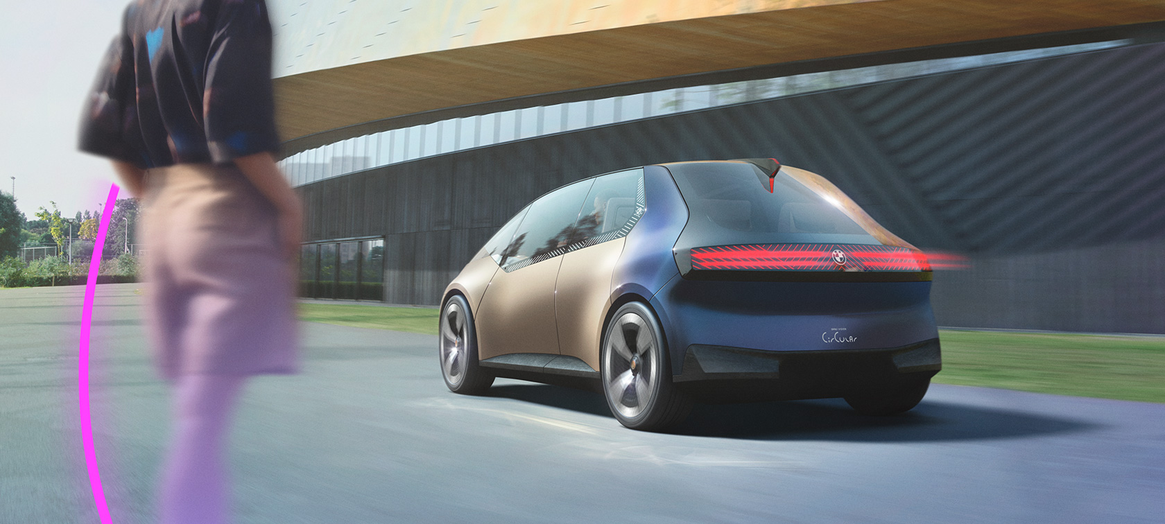 BMW i Vision Circular 2021, külső dizájn BMW i Vision Circular 2021, járműkoncepció, külső dizájn
