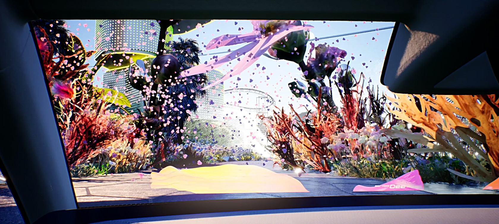 BMW i Vision Dee vizionárius jármű, vezetési élmény BMW i Vision Dee vizionárius jármű, vezetési élmény