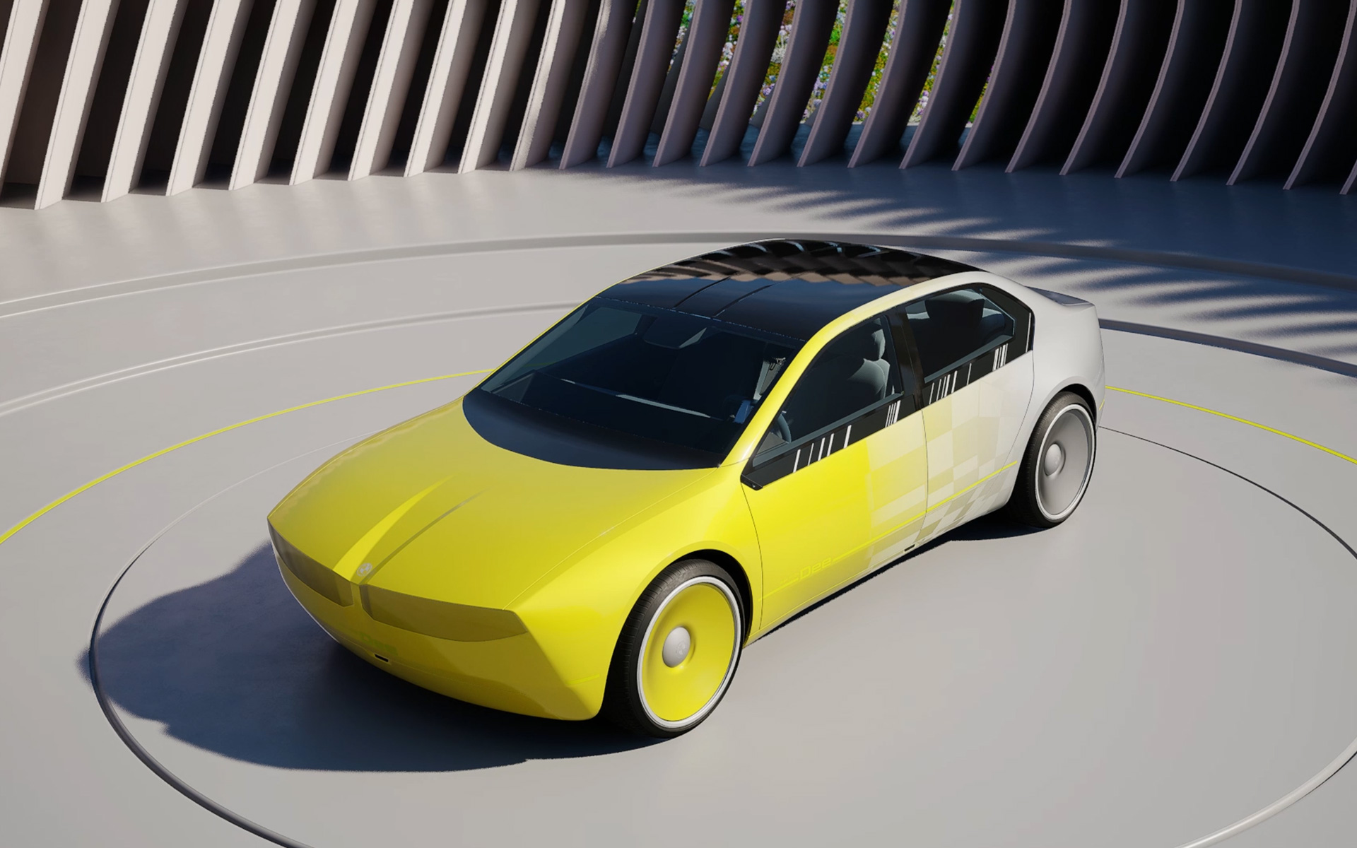 BMW i Vision Dee, E Ink technológia BMW i Vision Dee vizionárius jármű, E Ink technológia