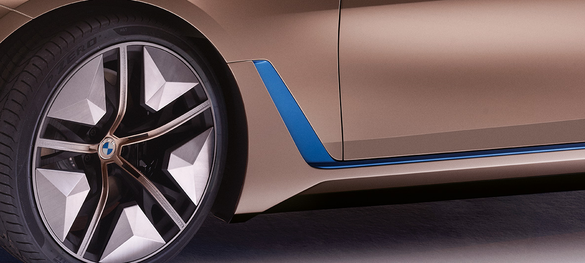 BMW Concept i4, 2020, G26, 2-es kép BMW Concept i4, 2020, G26, elektromos autó, tisztán elektromos meghajtású BMW Gran Coupé, 2-es kép